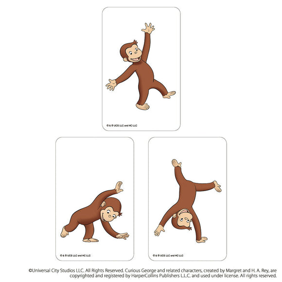 おさるのジョージ グッズ 通販 Curious George クリアカード まじかる百貨店クリアカード 4947864052911 おさるのジョージ04 絵本キャラクター かわいい 可愛い おしゃれ カワイイ