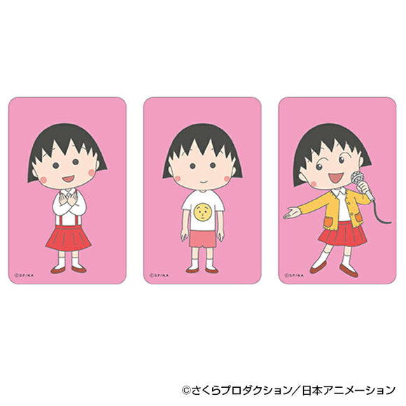 ちびまる子ちゃん グッズ 通販 さくらももこ ステッカー まじかる百貨店ステッカー 4947864060312 ちびまる子ちゃん01 スマホステッカー シール ステッカーシール かわいい オシャレ