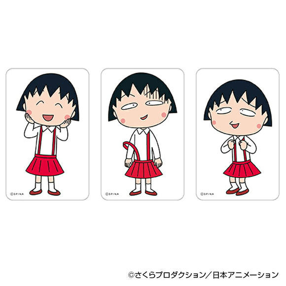 ちびまる子ちゃん グッズ 通販 さくらももこ クリアカード まじかる百貨店クリアカード 4947864060428 ちびまる子ちゃん02 スマホ裏 スマートフォン 透明 カード かわいい おしゃれ