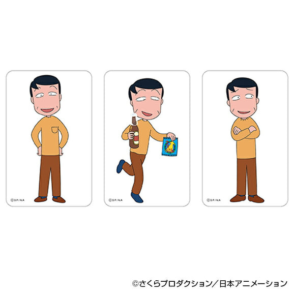 ちびまる子ちゃん グッズ 通販 さくらももこ クリアカード まじかる百貨店クリアカード 4947864060442 ちびまる子ちゃん04 スマホ裏 スマートフォン 透明 カード かわいい おしゃれ