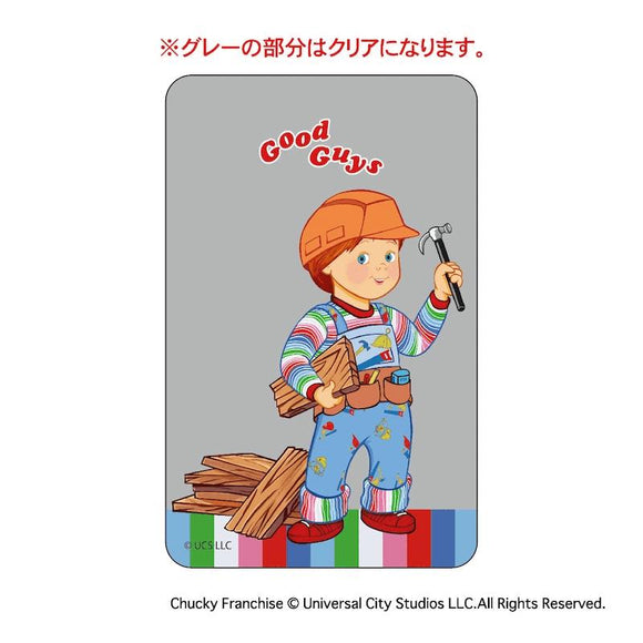 チャッキー グッズ 通販 CHUCKY クリアカード まじかる百貨店クリアカード 4947864075293 チャッキー03 スマホ かわいい おしゃれ 透明 カード 映画グッズ チャイルド・プレイ