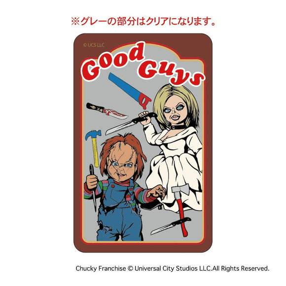 チャッキー グッズ 通販 CHUCKY クリアカード まじかる百貨店クリアカード 4947864075309 チャッキー04 スマホ かわいい おしゃれ 透明 カード 映画グッズ チャイルド・プレイ