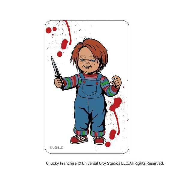 チャッキー グッズ 通販 CHUCKY クリアカード まじかる百貨店クリアカード 4947864075316 チャッキー05 スマホ かわいい おしゃれ 透明 カード 映画グッズ チャイルド・プレイ