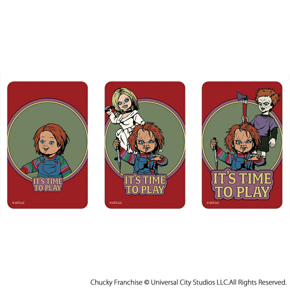 チャッキー グッズ 通販 CHUCKY ステッカー まじかる百貨店ステッカー 4947864075323 チャッキー01 スマホステッカー シール ステッカーシール 映画グッズ かわいい おしゃれ オシャレ