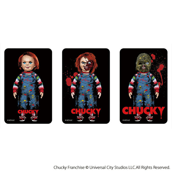 チャッキー グッズ 通販 CHUCKY ステッカー まじかる百貨店ステッカー 4947864075347 チャッキー03 スマホステッカー シール ステッカーシール 映画グッズ かわいい おしゃれ オシャレ