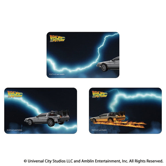 バックトゥザフューチャー グッズ 通販 ステッカー まじかる百貨店ステッカー 4947864075521 バック・トゥ・ザ・フューチャー01 Back to the Future シール BTTF デロリアン 映画グッズ