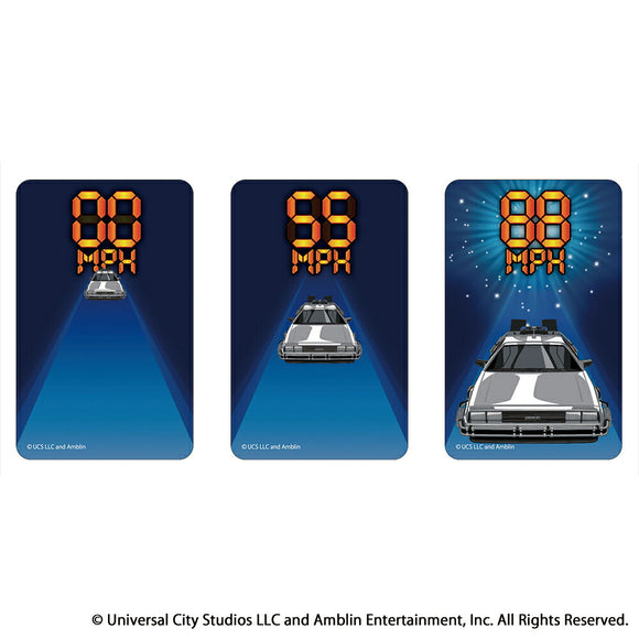 バックトゥザフューチャー グッズ 通販 ステッカー まじかる百貨店ステッカー 4947864075545 バック・トゥ・ザ・フューチャー03 Back to the Future シール BTTF デロリアン 映画グッズ