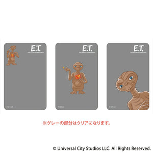 ET グッズ 通販 E.T. クリアカード まじかる百貨店クリアカード 4947864075583 the Extra Terrestrial02 スマホ 透明 カード 映画グッズ イーティー おしゃれ 推し活 キャラクター