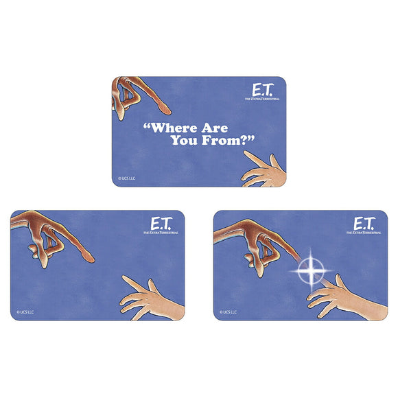 ET グッズ 通販 E.T. ステッカー まじかる百貨店ステッカー 4947864075651 the Extra Terrestrial04 シール ステッカーシール 映画グッズ イーティー おしゃれ 推し活 キャラクター