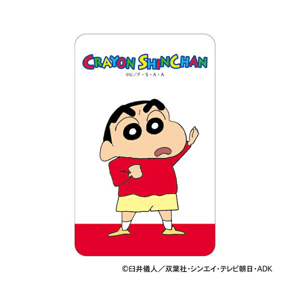 クレヨンしんちゃん グッズ 通販 クリアカード まじかる百貨店クリアカード しんのすけ 4947864116484 スマホ裏 スマートフォン 透明 カード かわいい 可愛い カワイイ キャラクター