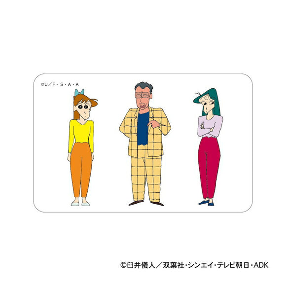 クレヨンしんちゃん グッズ 通販 クリアカード まじかる百貨店クリアカード 幼稚園の先生 4947864116507 スマホ裏 スマートフォン 透明 カード かわいい 可愛い カワイイ キャラクター