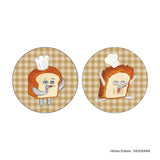 パンどろぼう グッズ 通販 ぱんどろぼう 柴田ケイコ 缶バッジ 缶バッチ カンバッジ カンバッチ まじかる百貨店缶バッジ 4947864088453 コック帽 かわいい おしゃれ 可愛い レンチキュラー