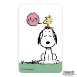 PEANUTS グッズ 通販 スヌーピー クリアカード まじかる百貨店クリアカード 4947864066284 PEANUTS02 SNOOPY スマホ裏 スマートフォン 透明 カード おしゃれ かわいい オシャレ 可愛い