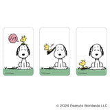 PEANUTS グッズ 通販 スヌーピー クリアカード まじかる百貨店クリアカード 4947864066284 PEANUTS02 SNOOPY スマホ裏 スマートフォン 透明 カード おしゃれ かわいい オシャレ 可愛い