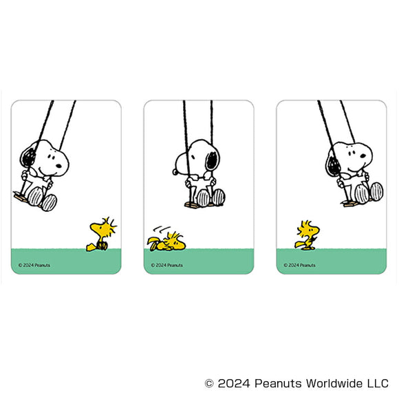 PEANUTS グッズ 通販 スヌーピー クリアカード まじかる百貨店クリアカード 4947864066291 PEANUTS03 SNOOPY スマホ裏 スマートフォン 透明 カード おしゃれ かわいい オシャレ 可愛い