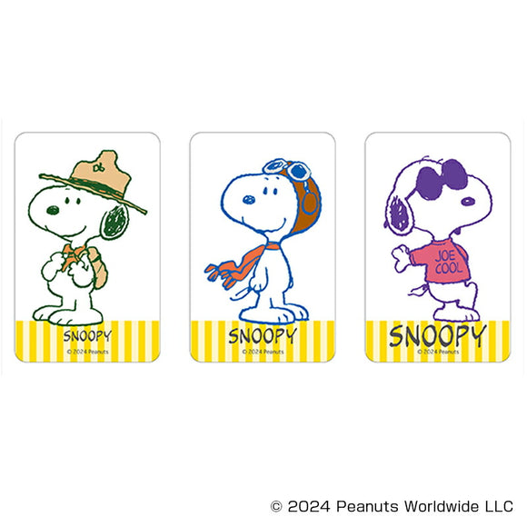 PEANUTS グッズ 通販 スヌーピー クリアカード まじかる百貨店クリアカード 4947864066307 PEANUTS04 SNOOPY スマホ裏 スマートフォン 透明 カード おしゃれ かわいい オシャレ 可愛い