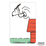 PEANUTS グッズ 通販 スヌーピー クリアカード まじかる百貨店クリアカード 4947864066314 PEANUTS05 SNOOPY スマホ裏 スマートフォン 透明 カード おしゃれ かわいい オシャレ 可愛い