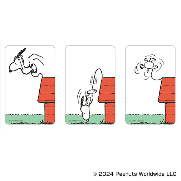 PEANUTS グッズ 通販 スヌーピー クリアカード まじかる百貨店クリアカード 4947864066314 PEANUTS05 SNOOPY スマホ裏 スマートフォン 透明 カード おしゃれ かわいい オシャレ 可愛い