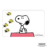 PEANUTS グッズ 通販 スヌーピー クリアカード まじかる百貨店クリアカード 4947864066352 PEANUTS09 SNOOPY スマホ裏 スマートフォン 透明 カード おしゃれ かわいい オシャレ 可愛い