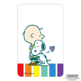 PEANUTS グッズ 通販 スヌーピー クリアカード まじかる百貨店クリアカード 4947864066369 PEANUTS10 SNOOPY スマホ裏 スマートフォン 透明 カード おしゃれ かわいい オシャレ 可愛い