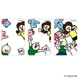 パンパンくんの日常 グッズ 通販 ぱんぱんくん 韓国 クリアカード まじかる百貨店クリアカード 4947864071370 全員 スマホ裏 スマートフォン 透明 カード かわいい 可愛い カワイイ