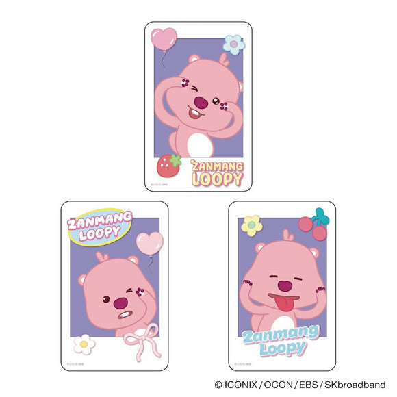 ジャンマンルピー グッズ 通販 じゃんまんるぴー ZANMANG LOOPY ステッカー シール ステッカーシール まじかる百貨店ステッカー 4947864092009 かわいい おしゃれ 可愛い 韓国アニメ