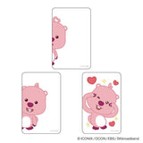 ジャンマンルピー グッズ 通販 じゃんまんるぴー ZANMANG LOOPY クリアカード まじかる百貨店クリアカード 4947864092054 スマホ裏 スマートフォン 透明 かわいい 可愛い 韓国