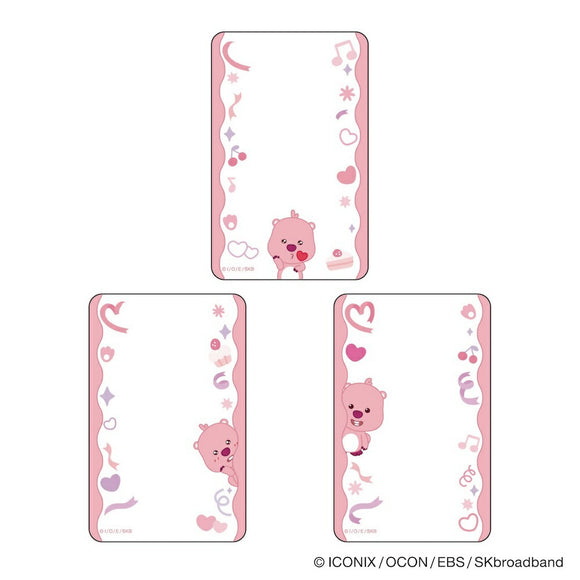 ジャンマンルピー グッズ 通販 じゃんまんるぴー ZANMANG LOOPY クリアカード まじかる百貨店クリアカード 4947864092061 スマホ裏 スマートフォン 透明 かわいい 可愛い 韓国