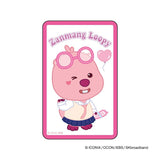 ジャンマンルピー グッズ 通販 じゃんまんるぴー ZANMANG LOOPY クリアカード まじかる百貨店クリアカード 4947864092078 スマホ裏 スマートフォン 透明 かわいい 可愛い 韓国