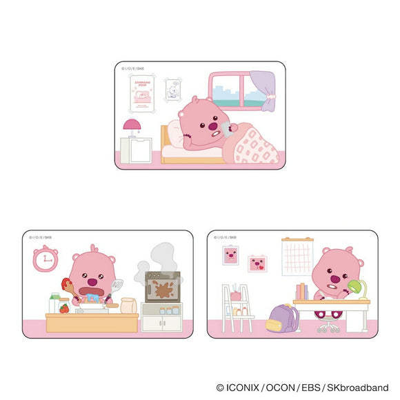 ジャンマンルピー グッズ 通販 じゃんまんるぴー ZANMANG LOOPY クリアカード まじかる百貨店クリアカード 4947864092092 スマホ裏 スマートフォン 透明 かわいい 可愛い 韓国