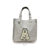 polar bear bank ポーラーベアバンク ランチトート 通販 ミニトート トートバッグ トートバック トート ミニトートバッグ ミニトートバック 手提げ ランチ ミニ 刺繍 サガラ キャンバス