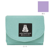 ポーラーベアバンク PolarBearBank 財布 通販 レディース ミニ財布 三つ折り ウォレット サイフ ミニウォレット かわいい オシャレ コンパクト 小さめ シロクマ 三つ折り財布 さいふ