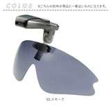 冒険王 サングラス 帽子用 通販 偏光グラス 偏光サングラス クリップオンサングラス キャップシェーダー 眼鏡 めがね メガネ 帽子に装着 帽子につける 帽子対応 クリップオン クリップ