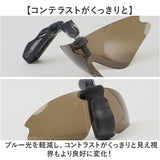 冒険王 サングラス 帽子用 通販 偏光グラス 偏光サングラス クリップオンサングラス キャップシェーダー 眼鏡 めがね メガネ 帽子に装着 帽子につける 帽子対応 クリップオン クリップ