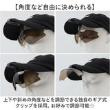 冒険王 サングラス 帽子用 通販 偏光グラス 偏光サングラス クリップオンサングラス キャップシェーダー 眼鏡 めがね メガネ 帽子に装着 帽子につける 帽子対応 クリップオン クリップ