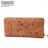 vintage peanuts 長財布 通販 財布 お財布 おさいふ ロングウォレット ウォレット サイフ ラウンド長財布 JOE COOL 牛革 本革 レザー ヴィンテージピーナッツ かわいい 可愛い メンズ