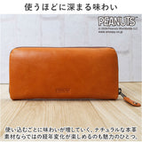 PEANUTS ピーナッツ 長財布 73166 通販 財布 お財布 さいふ サイフ ロングウォレット ウォレット カード入れ コイン入れ 札入れ ラウンドファスナー キャラクター 本革 MOTHER レディース