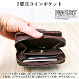 PEANUTS ピーナッツ 二つ折り財布 二つ折り 73460 通販 財布 お財布 さいふ サイフ 折り財布 ウォレット レディース財布 メンズ財布 ミニ財布 カード入れ コイン入れ 札入れ 本革 レザー