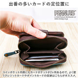 PEANUTS ピーナッツ 二つ折り財布 二つ折り 73460 通販 財布 お財布 さいふ サイフ 折り財布 ウォレット レディース財布 メンズ財布 ミニ財布 カード入れ コイン入れ 札入れ 本革 レザー