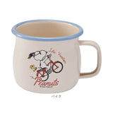 ホーロー マグカップ 日本製 通販 豊琺瑯 SNJ-243 ホーローマグカップ カップ コップ スヌーピー グッズ PEANUTS ピーナッツ グリーンフィールド 約 380ml 琺瑯 かわいい おしゃれ
