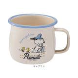 ホーロー マグカップ 日本製 通販 豊琺瑯 SNJ-243 ホーローマグカップ カップ コップ スヌーピー グッズ PEANUTS ピーナッツ グリーンフィールド 約 380ml 琺瑯 かわいい おしゃれ