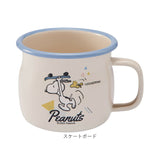 ホーロー マグカップ 日本製 通販 豊琺瑯 SNJ-243 ホーローマグカップ カップ コップ スヌーピー グッズ PEANUTS ピーナッツ グリーンフィールド 約 380ml 琺瑯 かわいい おしゃれ