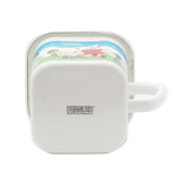 ホーロー 保存容器 スヌーピー 通販 味噌ポット 持ち手付き ホーローマルチスクエアポット ストッカー 容器 1.45L 琺瑯 ほうろう 直火 ガス火 IH対応 調理 PEANUTS SNOOPY ホーロー製