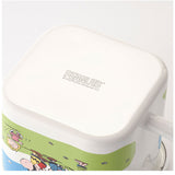 ホーロー 保存容器 スヌーピー 通販 味噌ポット 持ち手付き ホーローマルチスクエアポット ストッカー 容器 1.45L 琺瑯 ほうろう 直火 ガス火 IH対応 調理 PEANUTS SNOOPY ホーロー製