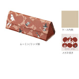 メガネケース おしゃれ 通販 大人 かわいい キャラクター ムーミン スヌーピー 眼鏡ケース めがねケース 折りたたみ スリム コンパクト クロス付き 眼鏡 メガネ めがね ケース