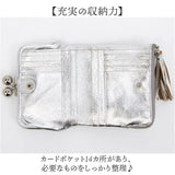 ペルケ がま口 財布 80-06-00100 通販 二つ折り財布 がま口財布 がまぐち財布 折りたたみ財布 折り財布 お財布 マルチスタッズがま口二つ折りウォレット ブランド perche かわいい