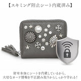 ペルケ カード入れ perche 80-06-0010 通販 カードケース ジャバラ 本革 ミニウォレット ミニ財布 スキミング防止 コンパクト 大容量 じゃばら財布 レザーウォレット レディース