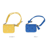 ペルケ ウォレットショルダー perche 80-06-00140 通販 お財布 財布 ドット刺繍 スマホ ストラップホルダー シート 小銭入れ ミニ財布 サイフ 革 レザー レディース ハンドストラップ