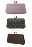 ペルケ 財布 perche 08-06-03161 通販 がま口 長財布 本革財布 がま口財布 がまぐち レディース 本革 レザー 山羊革 ブランド 大容量 カードがたくさん入る カード入れ 多い ギフト
