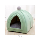 ペットハウス ドーム型 Sサイズ 通販 猫ハウス ペットベッド 小型犬 ペット ペット用 ベッド ベット 寝具 猫 猫用 ネコ ねこ 犬 犬用 イヌ いぬ 室内 冬用 冬 ふゆ 吸湿 速乾 あったか